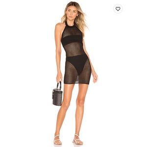 Net Halter Dress